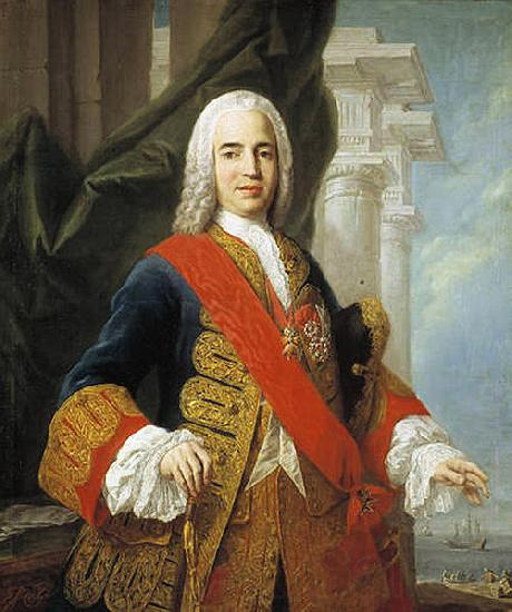 Jacopo Amigoni Portrait of Marquis of Ensenada